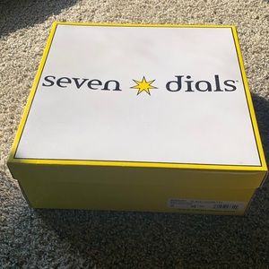 Seven Dials Nordbury black suedette mid calf boots with heels size 8 medium